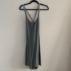James Perse Gray Mini Dress